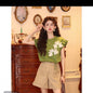 2025 Summer New French-Style Short-Sleeve T-Shirt For Women