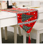Christmas decorations knitting cloth table flag