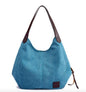 The Traveler Canvas Shoulder Tote