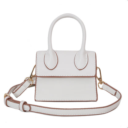 New PU Student Fashion Personality Korean Style Simple Retro Messenger Handbag
