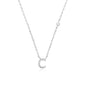 Fashion Jewelry Luxury Gold Color A-Z 26 Letters Necklace CZ Pendant For Women Cute Initials Name Necklace Fashion Party Wedding Jewelry Gift