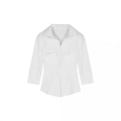 Women's Long Sleeve Shirt Top