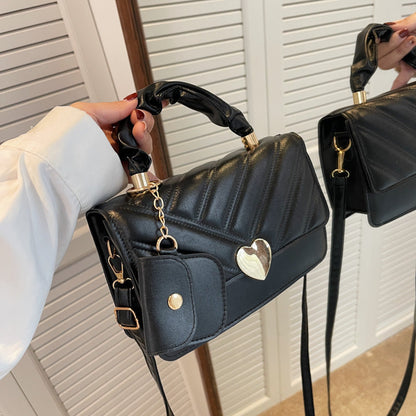 Portable One Shoulder Combination Crossbody Bag