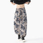 Plus Size Loose Men's Clothing Casual Pants Ice Silk Drape