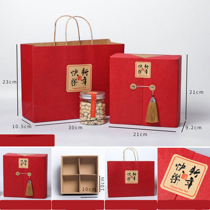 New Year's Day Dried Fruit Nut Gift Box