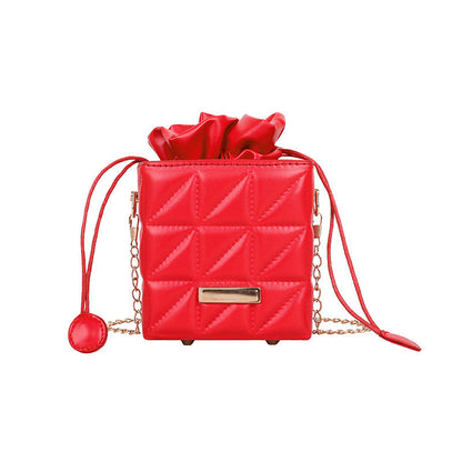 Fashion Messenger Chain Shoulder Bucket Bag