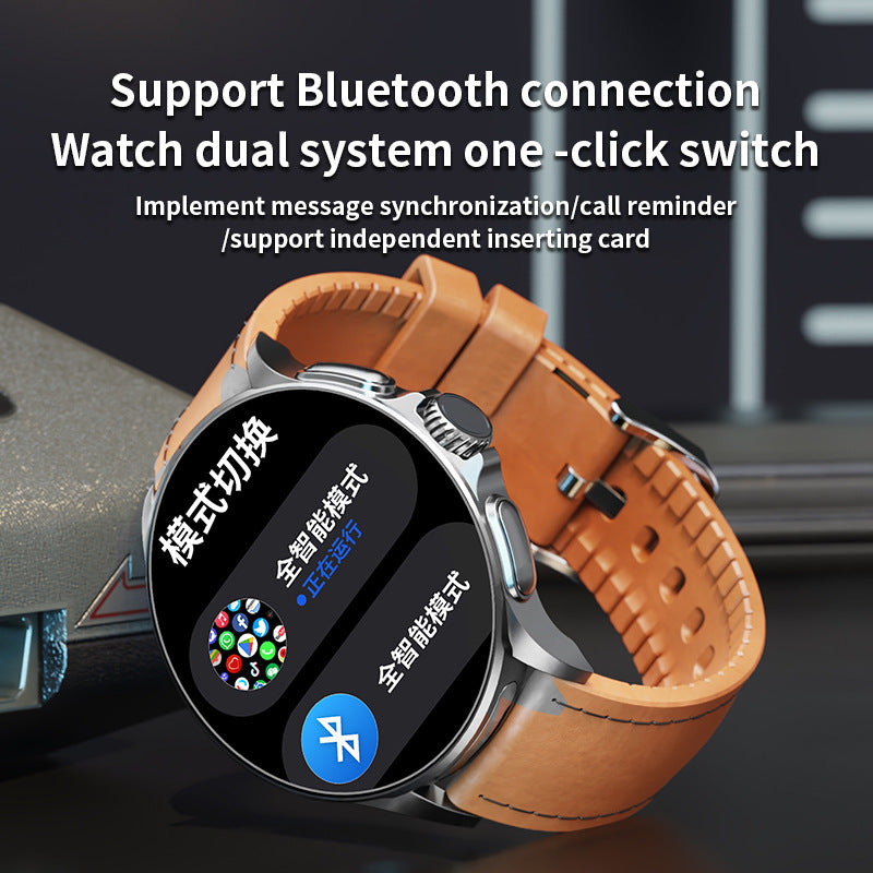 Round Screen Card Smart Watch