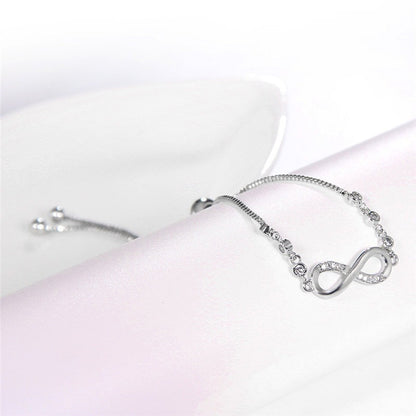 Adjustable  Eight Female Bracelet
