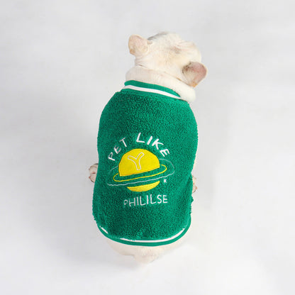 Pet Clothing Dog Clothes Winter Fleece-lined Thick Style