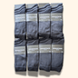 24 Pairs Men's Soft Cotton Colourful Heel Toe Black Argyle Diamond Easycare Comfortable Shoe Socks Flat Toe Seam Durable Work School Business Wear UK 6-11 by Sock Stack