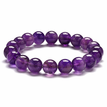 Natural Tiger Eye Stone Bracelet - Handwoven Healing Crystal Bracelet for Men & Women