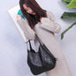 Vintage soft leather shoulder bag