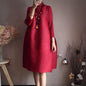 Mid-length a-line dress