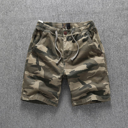 Straight Sports Leisure Five-point Workwear Cotton Short Pants