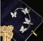 Fashion Earring Butterfly Ear Clip And Ear Hook Jewelry