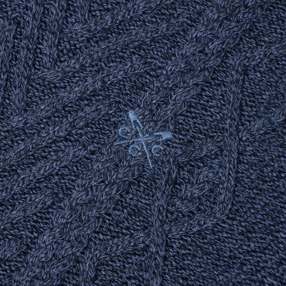 Crew Clothing Company Cable Knit Pullover Hoodie
