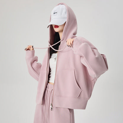 Korean-style Loose-fitting, Figure-flattering Casual Jacketversatile Top