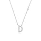 Fashion Jewelry Luxury Gold Color A-Z 26 Letters Necklace CZ Pendant For Women Cute Initials Name Necklace Fashion Party Wedding Jewelry Gift