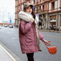 Mid-Length Casual Women's Cotton Coat
