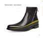 High-top men's shoes boots Korean version of the trend of British retro leather increased Martin boots