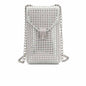 Fashion Soft Leather Rivet Crossbody Chain Bag