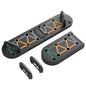 SPORTNOW Foldable Push Up Board with Non-Slip Pads for Chest, Arms, Shoulders - Black Fitness Equipment