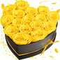 Eternal Love Heart: 16pcs Preserved Rose Box - Perfect for Mother's Day, Valentine's & Birthdays - Lasting Immortal Roses Gift for Her, for Valentine