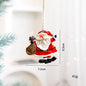 Festive Christmas Ornaments - Handcrafted Resin Gingerbread & Snowman Pendants