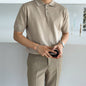 Summer Thin Men's Slim Casual Polo Shirt