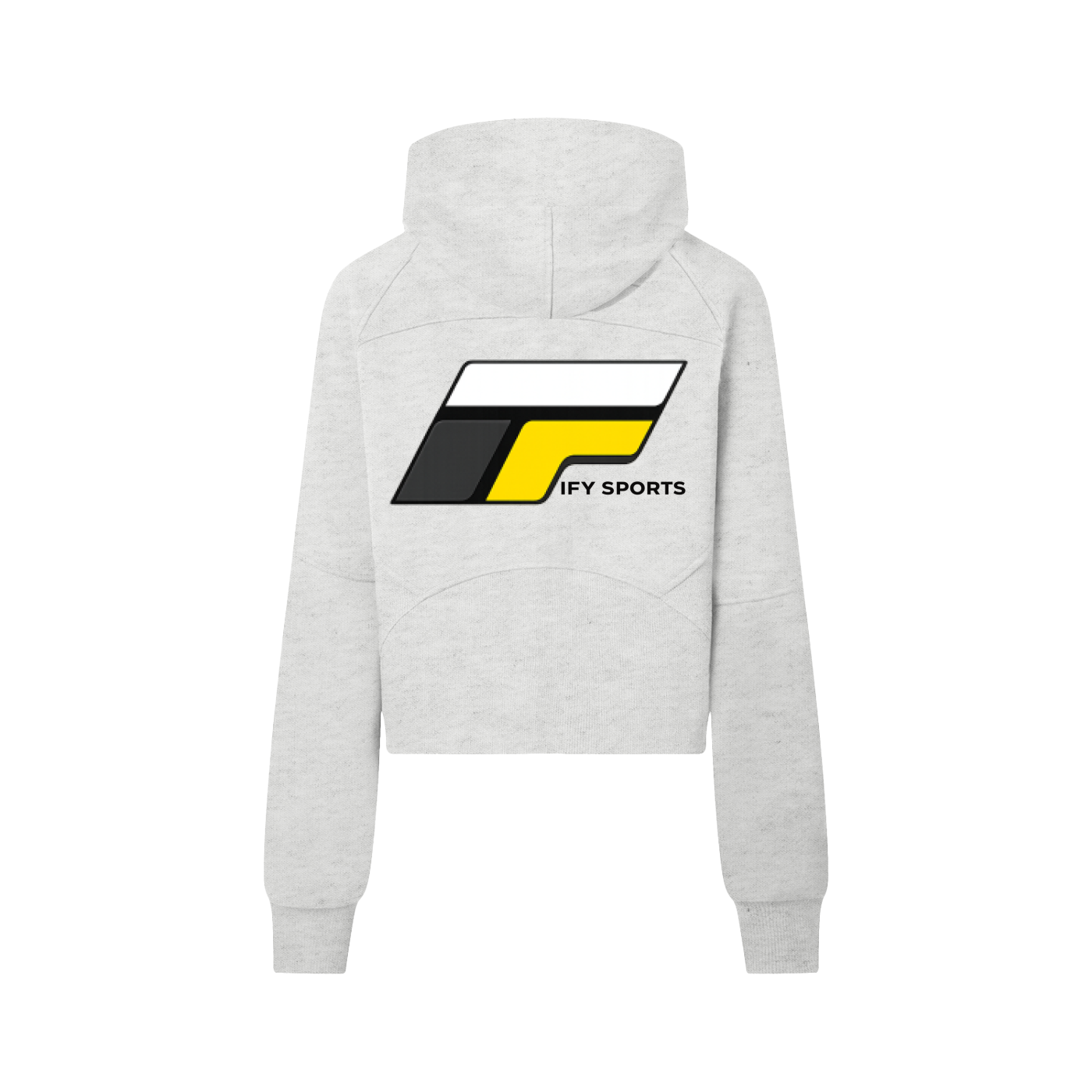 Cropped Half-Zip Hoodie