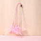 Cat Toy Teaser Plush Feather Bell Teaser Relieving Boredom Self-Hi Pet