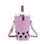 Milk Tea Personalized Small Bags Women's New Fashion Messenger Phone Bag Cute Girl Bucket Backpack