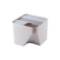 Kitchen Trash Can Recycle Bin Stacked Sorting Trash Bin Household Dry And Wet Separation Waste Bin Rubbish Bin for Bathroom