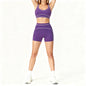 Yoga Shorts Outdoor Running And Fitness Outfit Set