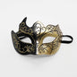 Party Bar Masquerade Flat Head Half Face Spray Paint