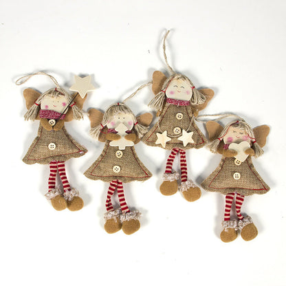 Smiling angel doll pendant