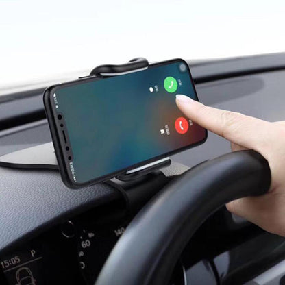 360° Rotating Car Phone Holder - Universal Dashboard & Windshield Mount