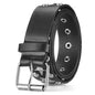 Five-pointed Star Rivet Wide Versatile Pin Buckle Punk-style Pants Belt