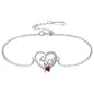 Mother's Day Bracelet Female Heart-shaped MOM Bracelet Gift For MOM