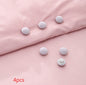 Mushroom Quilt Holder Macaron Non-Slip BedSheet Clips Quilt Clip One-Click To Unlock Sheets Non-Slip Fixing Clip Shelf Plate