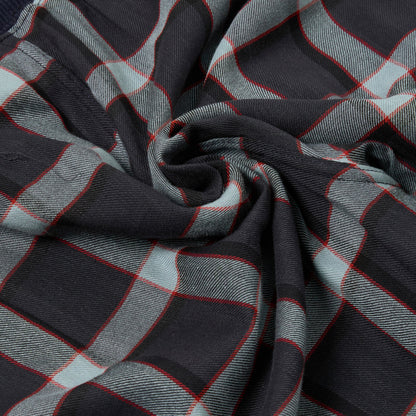 Lucky Brand Crew Neck & Closed Hem Flannel Pant Pyjama Set