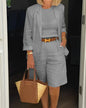 Elayne - Stylish Two-Piece Suit Set