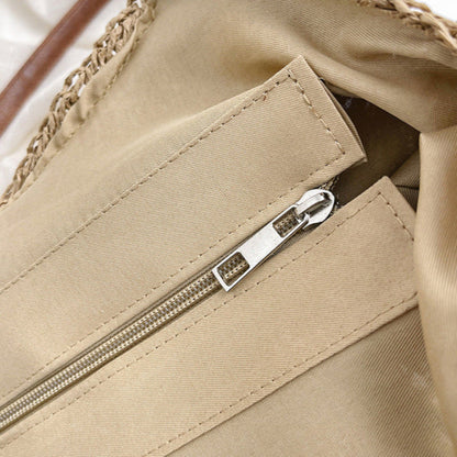 Straw Handbag Holiday Shoulder Bag Fashion Tote Bag