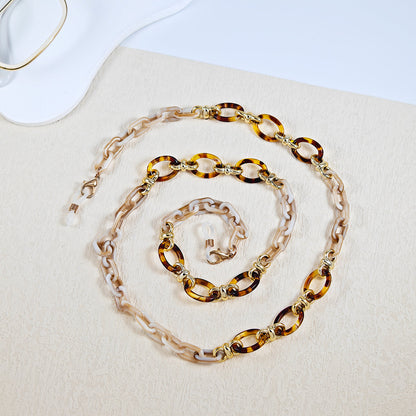 Ethnic Style, Simple And Individual Acrylic Eyeglass Chain, Neckband, Eyeglass Rope