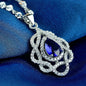 Fashion Diamond-studded Clavicle Chain Pendant