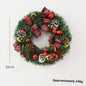 Christmas Garland Bow Christmas Door Hanging Window Decoration Christmas Decorations