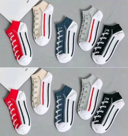 Combed Cotton Deodorant Breathable Boat Socks