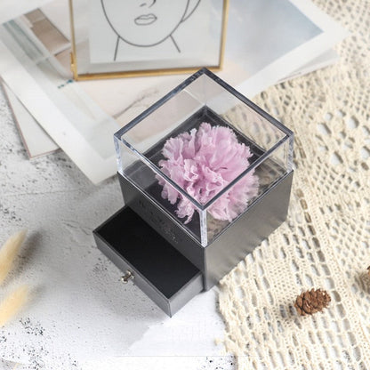 Eve Valentine's Day Eternal Flowers Gift Box Ornaments