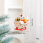 Christmas Decorations Cartoon Elk Ornaments
