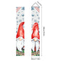 Christmas Couplet Old Man Nutcracker Snowman Christmas Decoration Flag